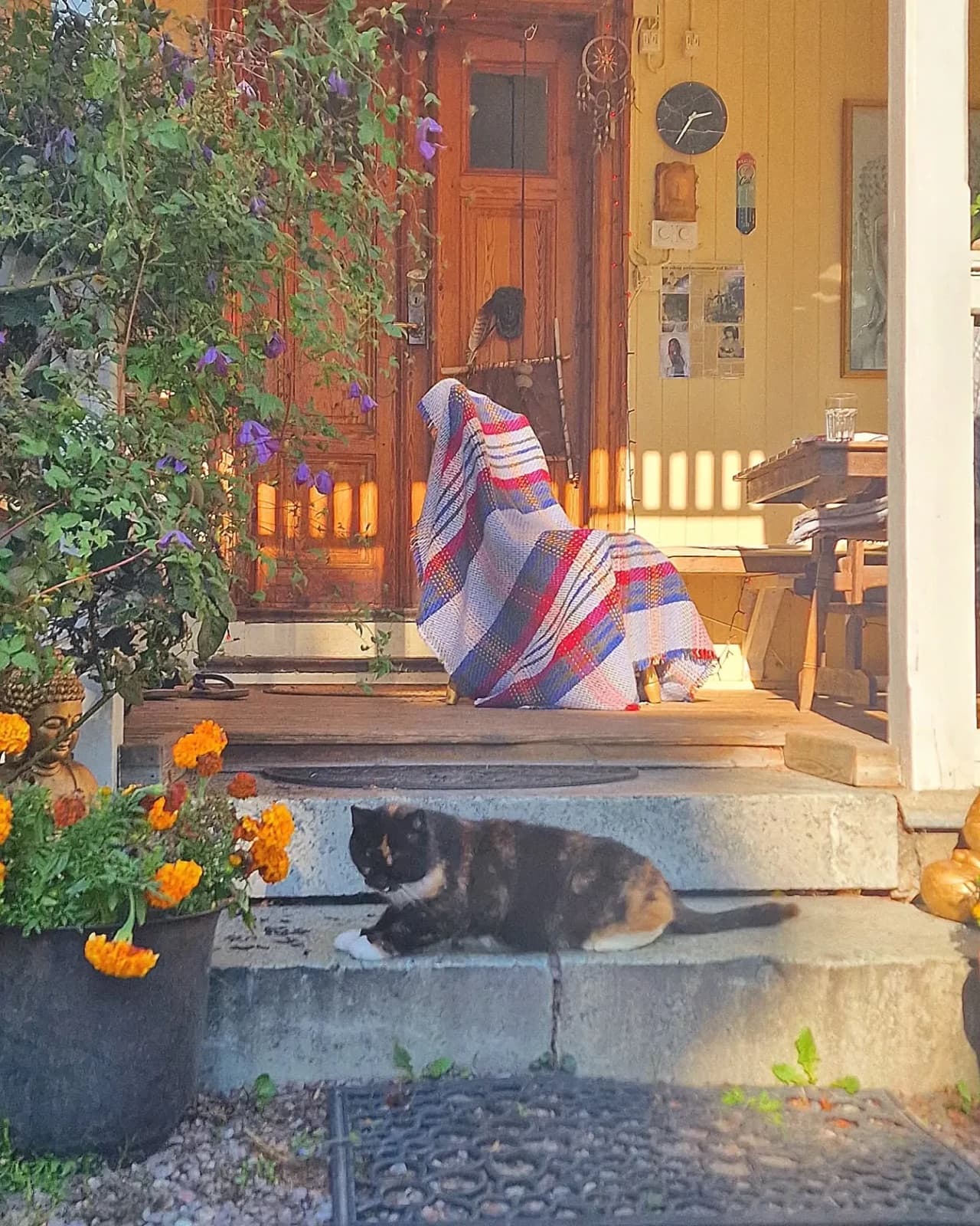 A cosy porch at Skeppsudden