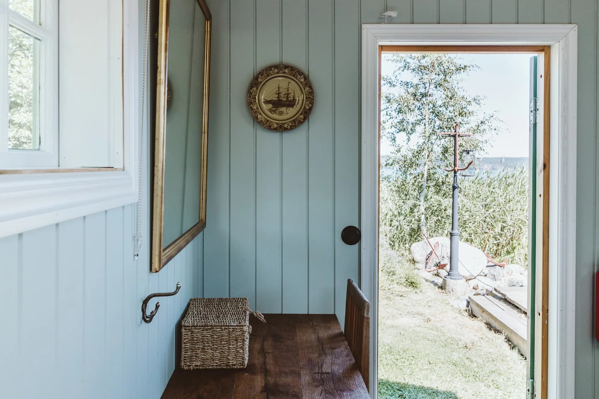 Inside the Boat House