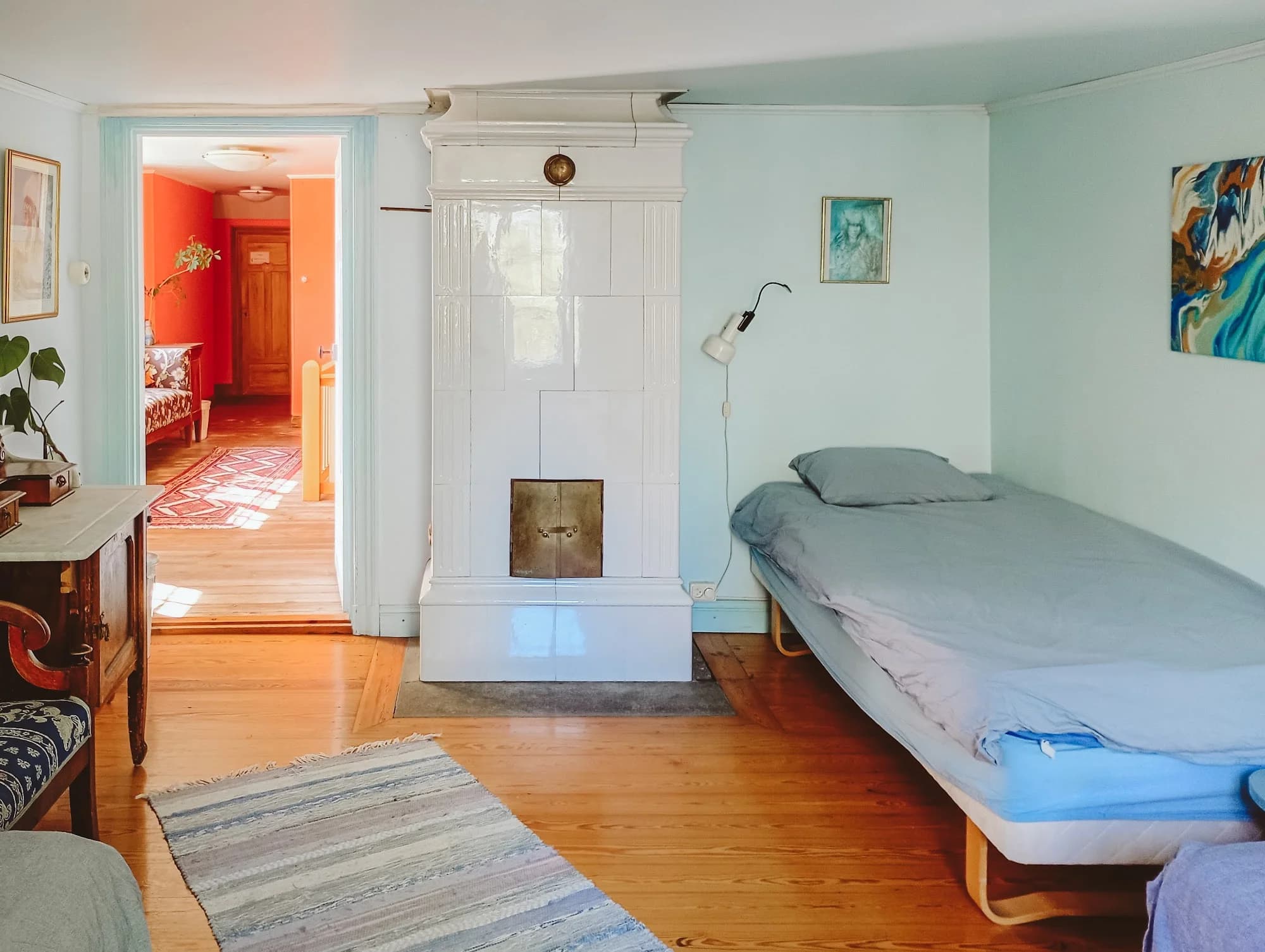 The Blue Room in the Main House