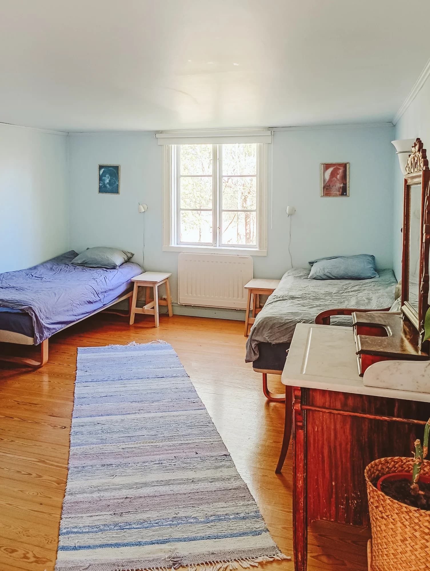 The Blue Room in the Main House