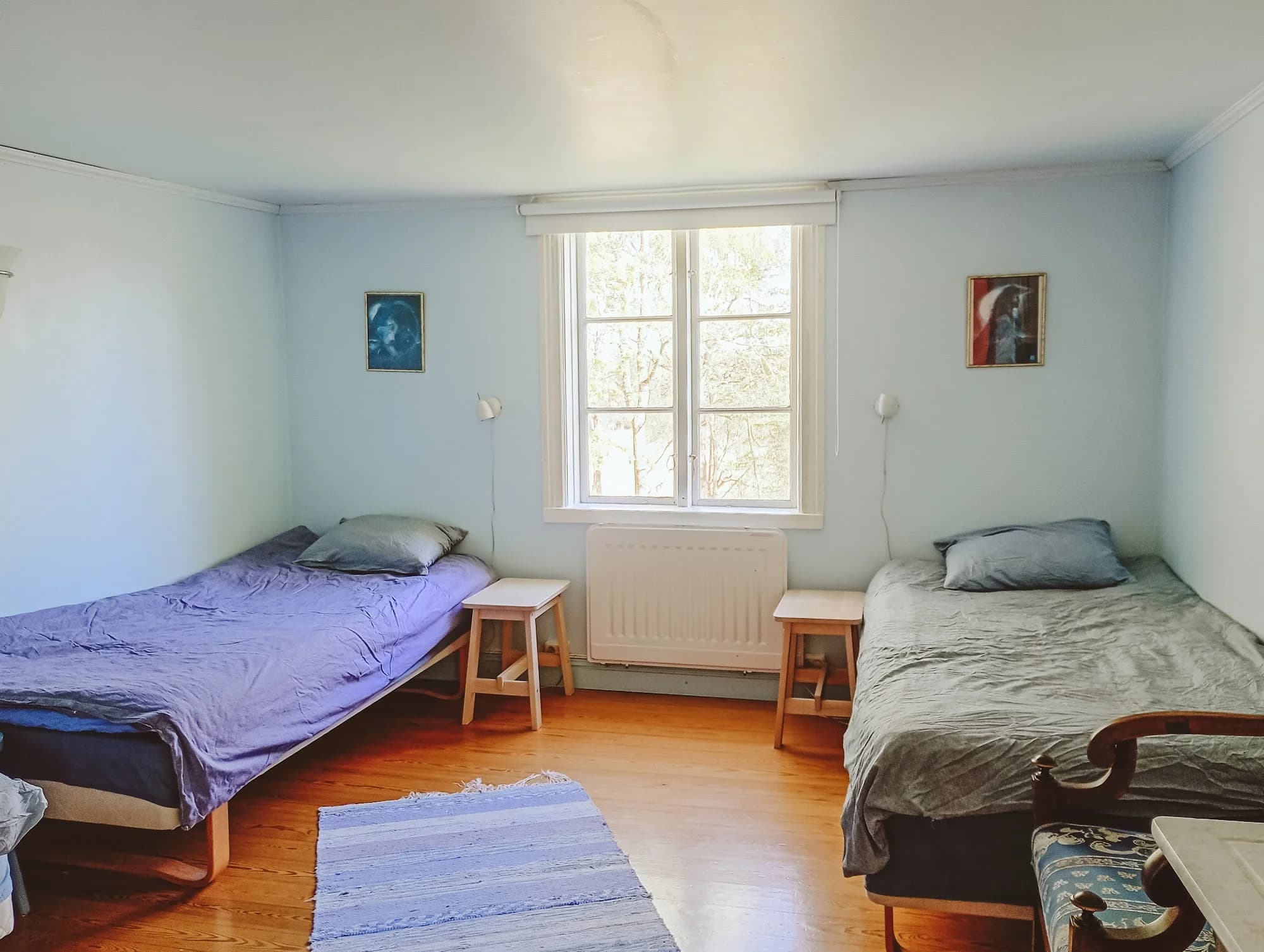 The Blue Room in the Main House
