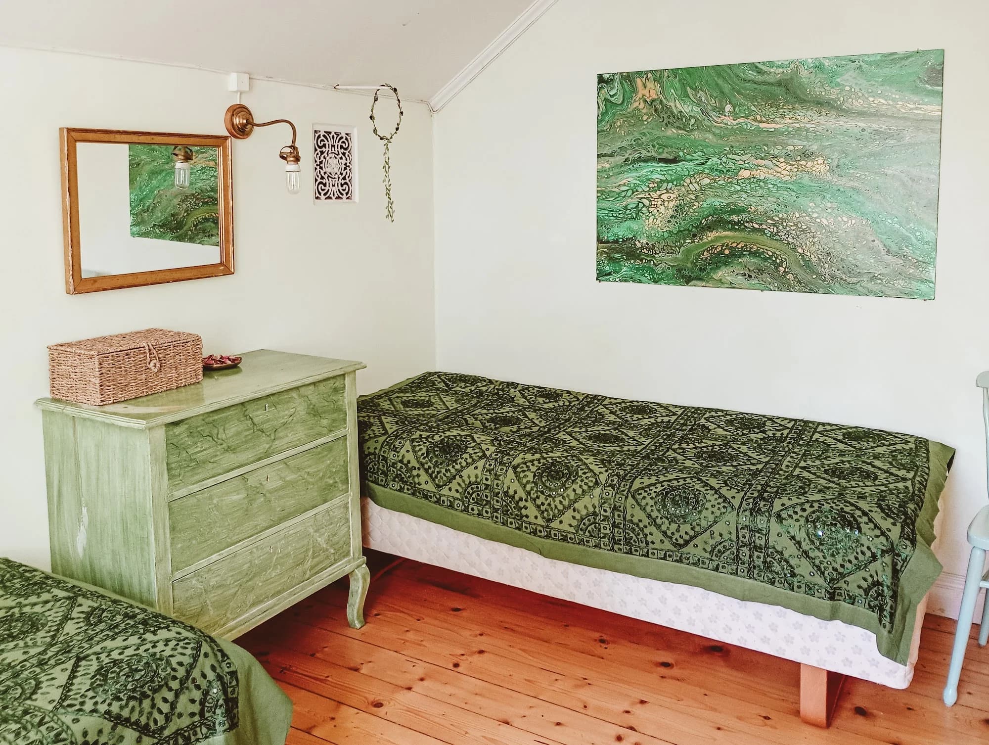 The Green Room in the Main House