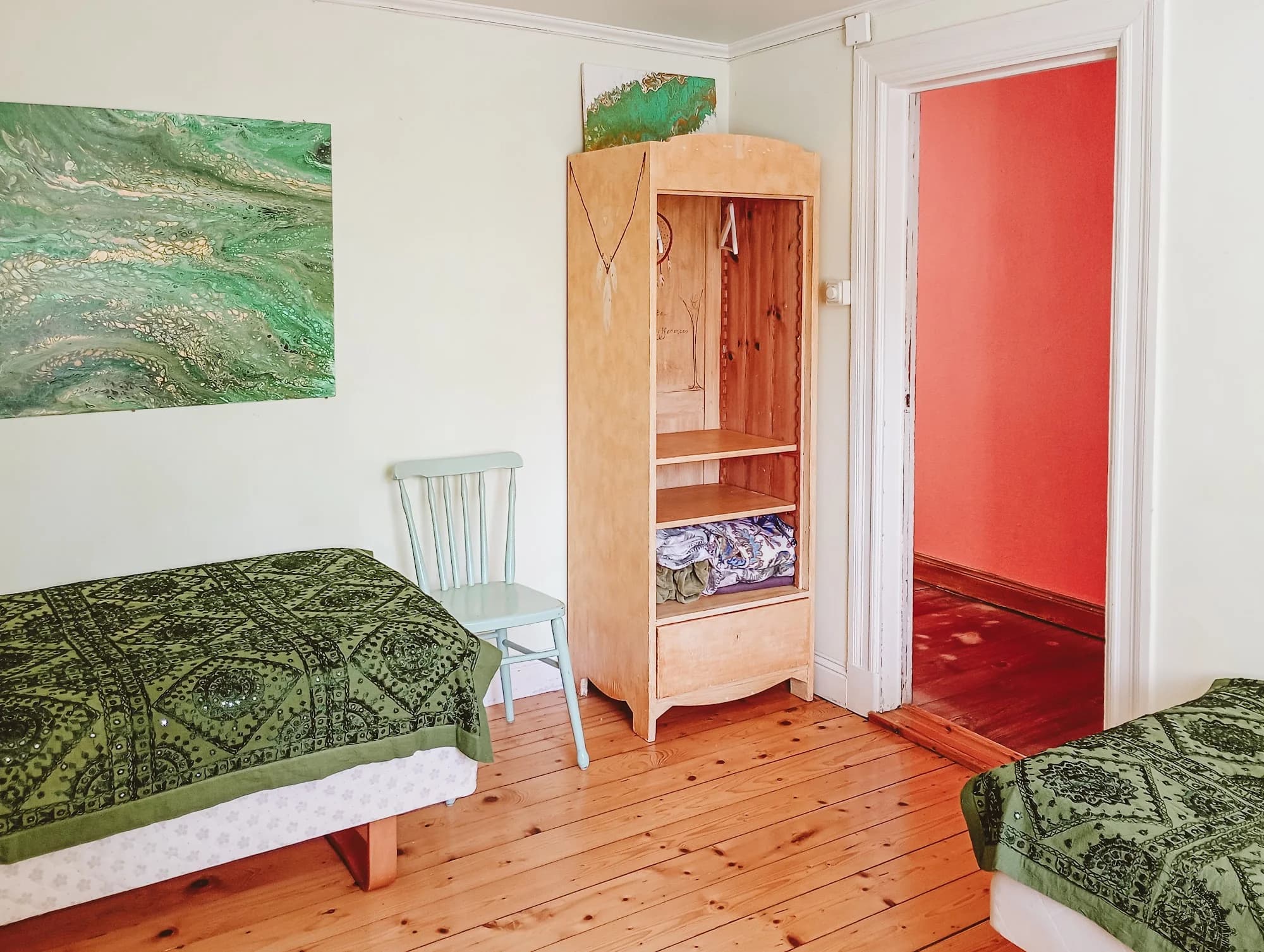 The Green Room in the Main House